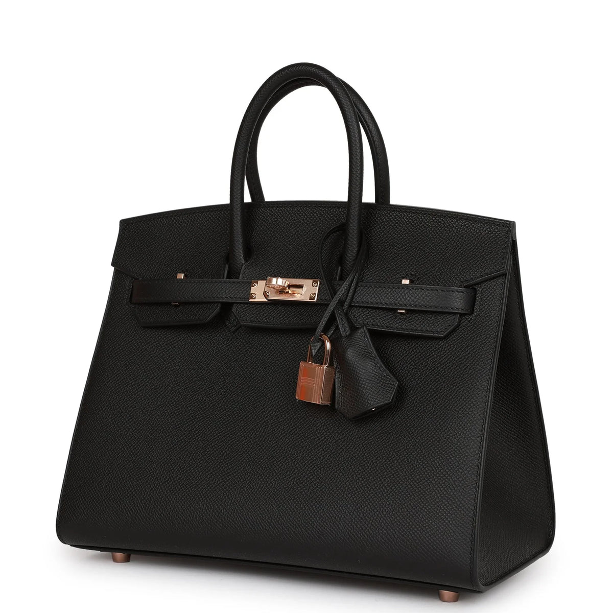 Black Epsom Leather Handbag G961