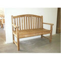 50 Inch Round Teak Bench D76969