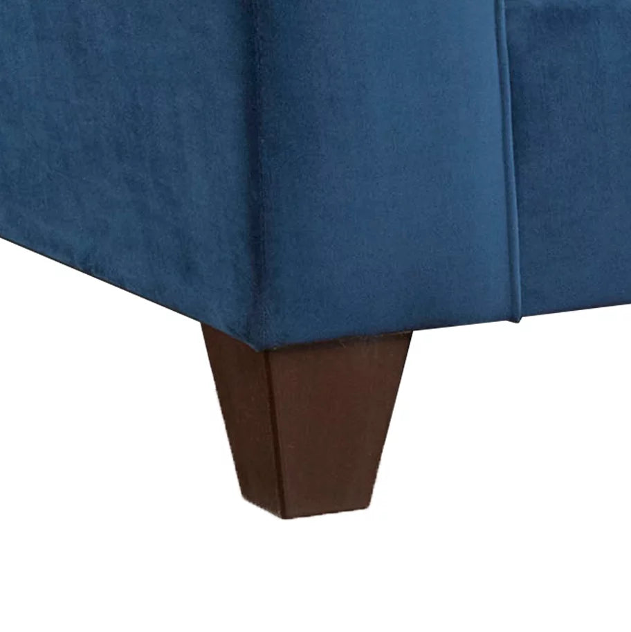 Navy Blue Fabric Armchair S478809