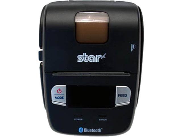 Portable Direct Thermal Receipt Printer Black X976535