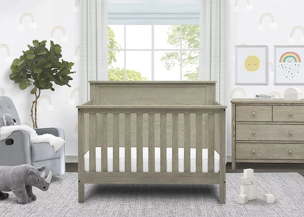 4-in-1 Convertible Baby Crib L166