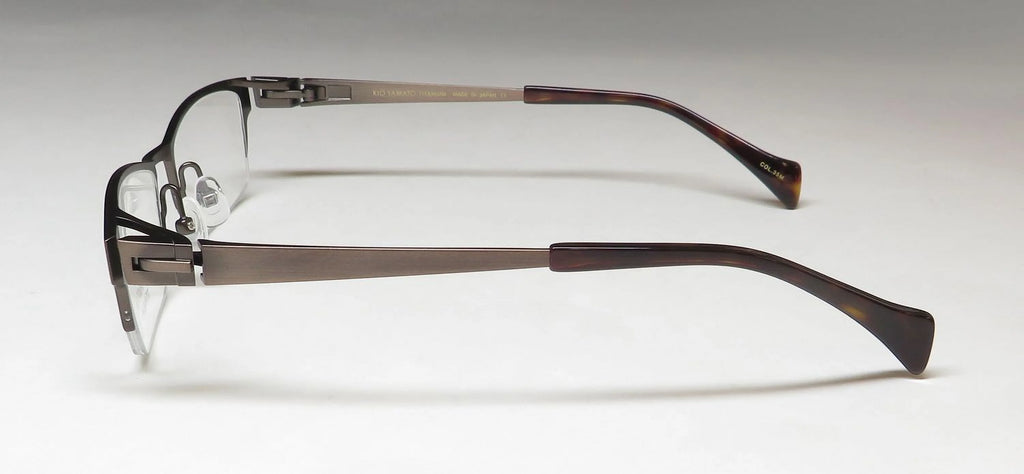 Titanium Half-Rim Eyeglass Frame E6313