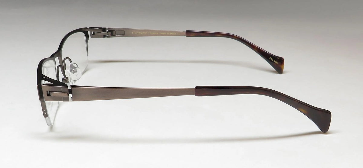 Titanium Half-Rim Eyeglass Frame E6313