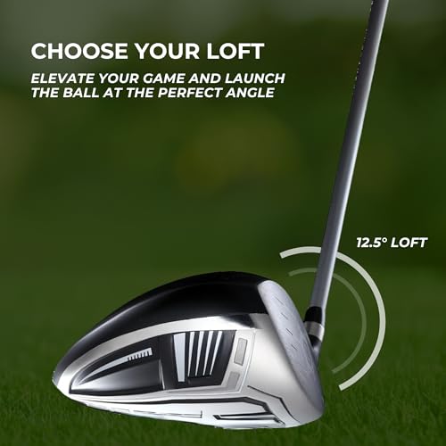 Titanium Driver Golf Club, Right-Handed, Graphite Shaft U55279
