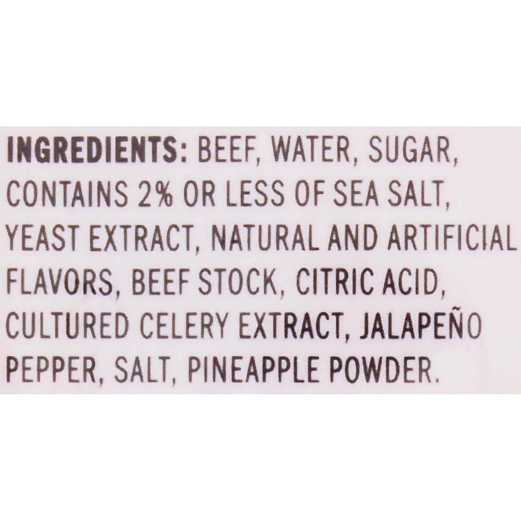 100% Beef Jalapeno Beef Jerky 5.85oz Resealable Bag R33906