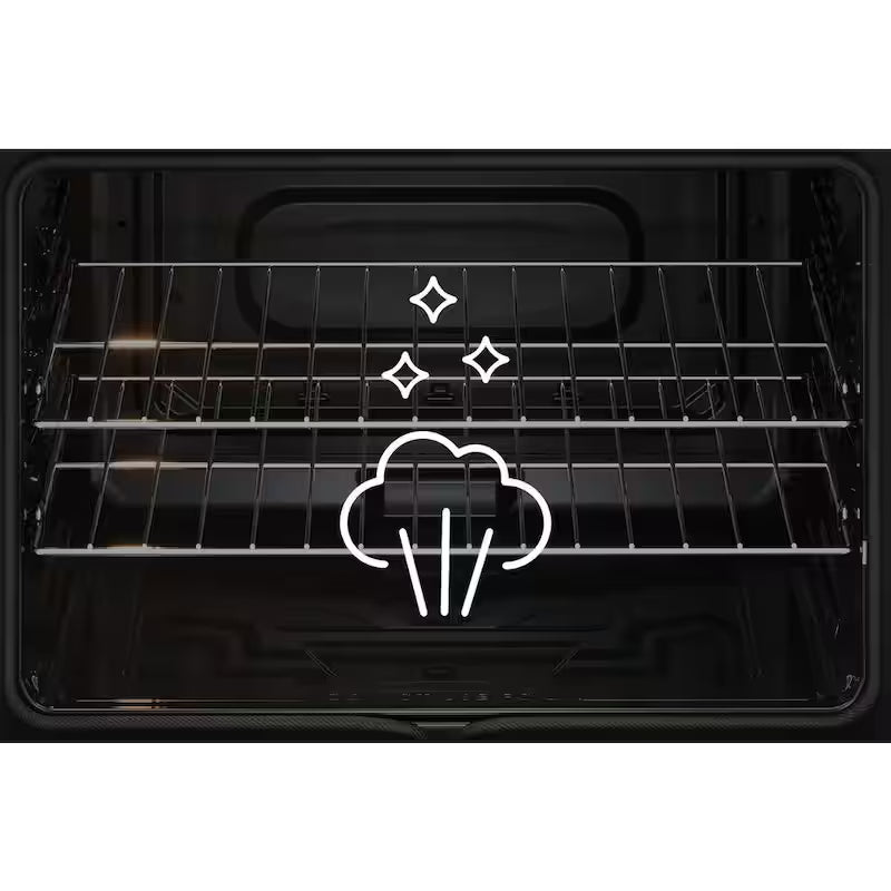 5 Burner Front Control Gas Range with Steam Clean in Stainless Steel Z31428