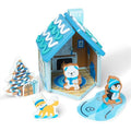 Wooden Gingerbread House Play Set C1158