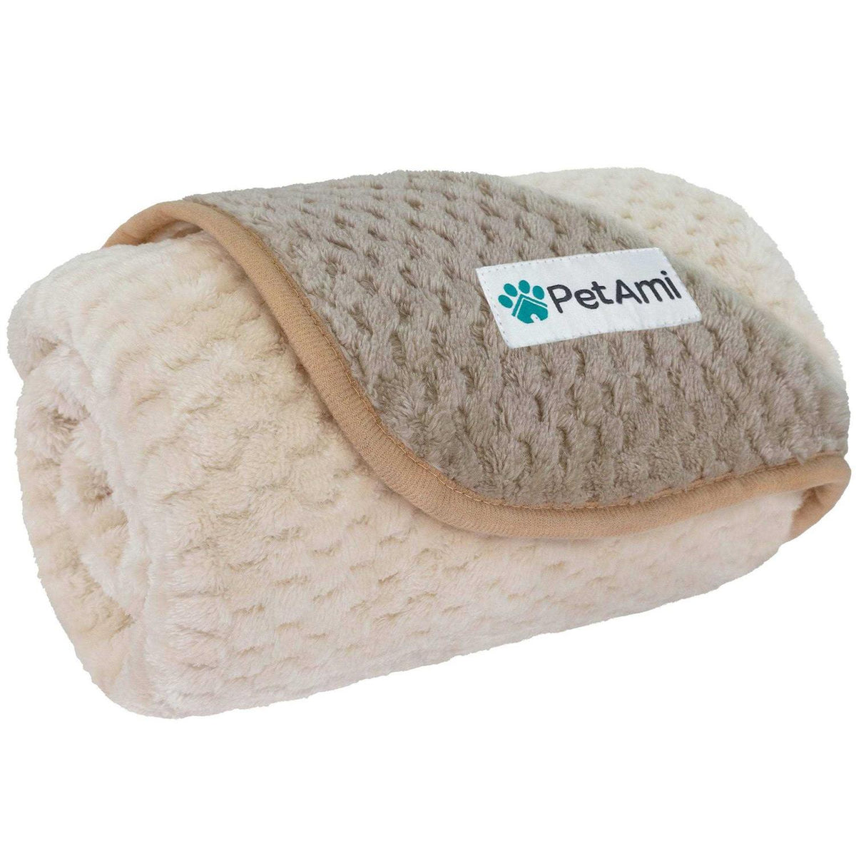 Sherpa Fleece Waterproof Waffle Cat & Dog Blanket H398805