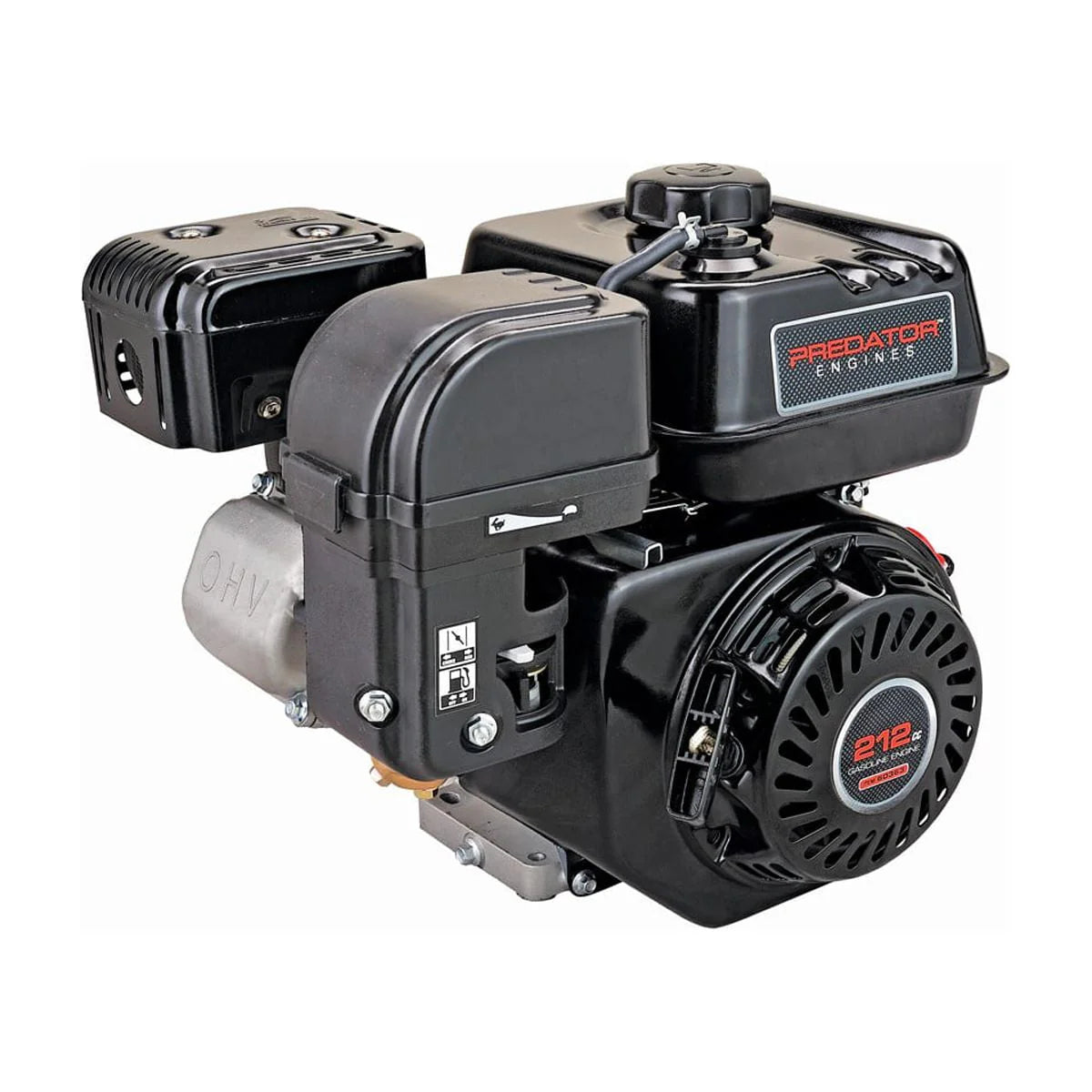 6.5 HP 212cc OHV Horizontal Shaft Gas Engine R738