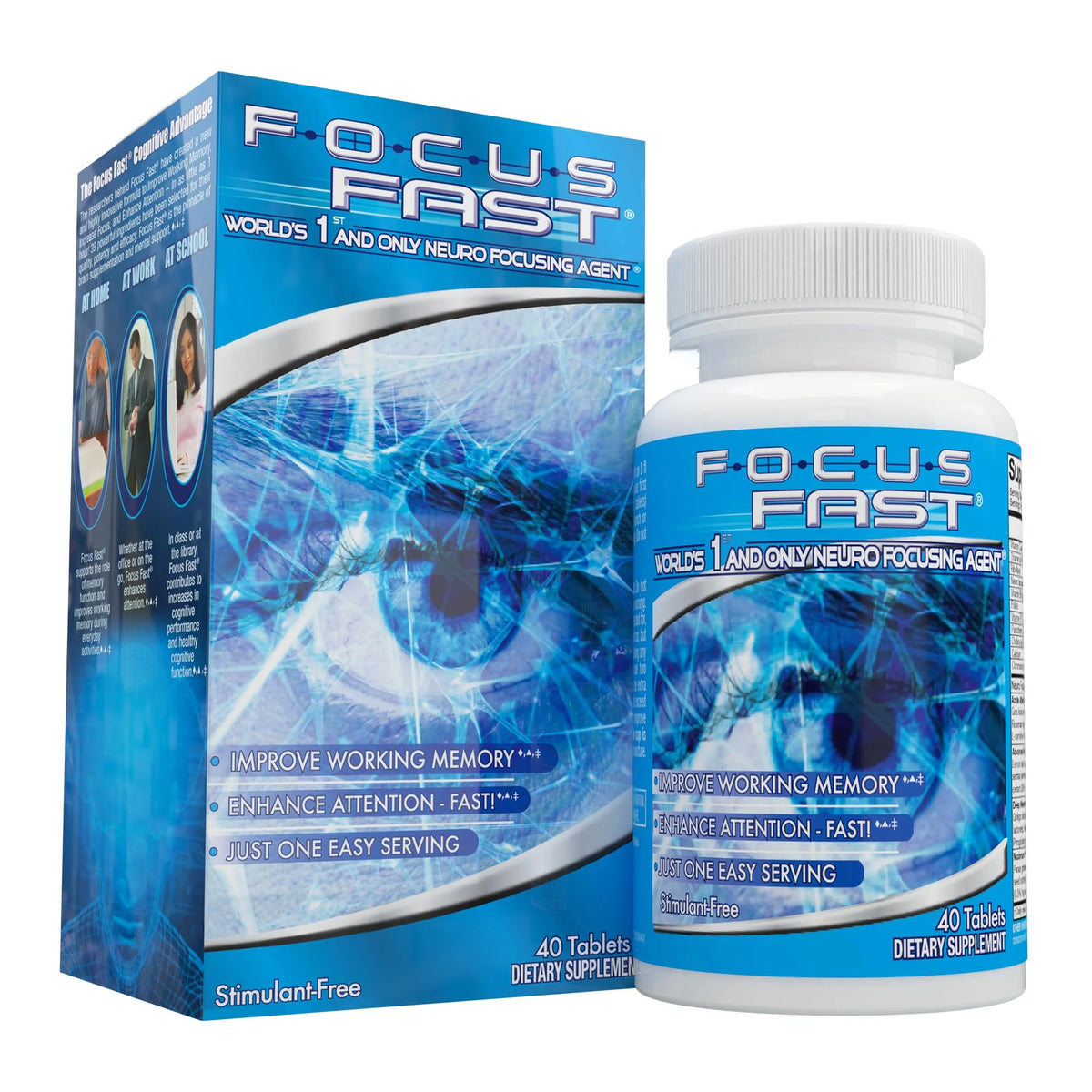 Caffeine Free Nootropic Brain Supplement W4857