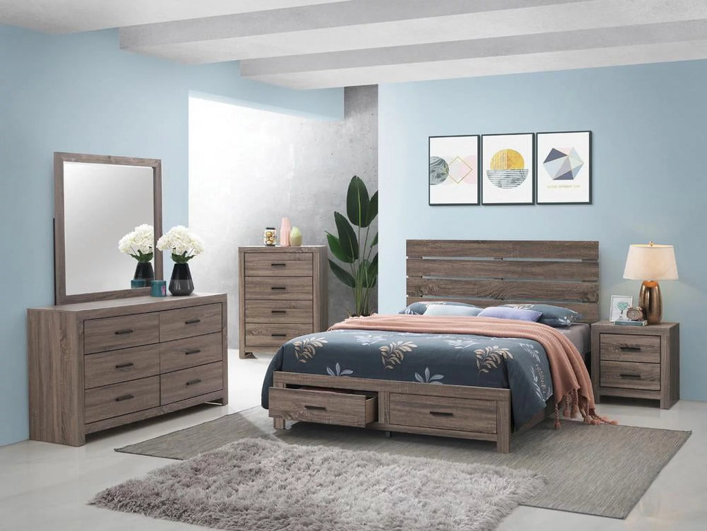 Queen 4-piece Storage Bedroom Set H1914