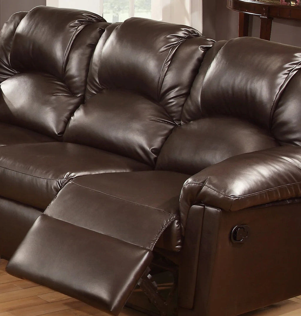 Brown Bonded Leather Recliner Chair R988539