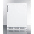 White Built-In Undercounter Refrigerator-Freezer C8148