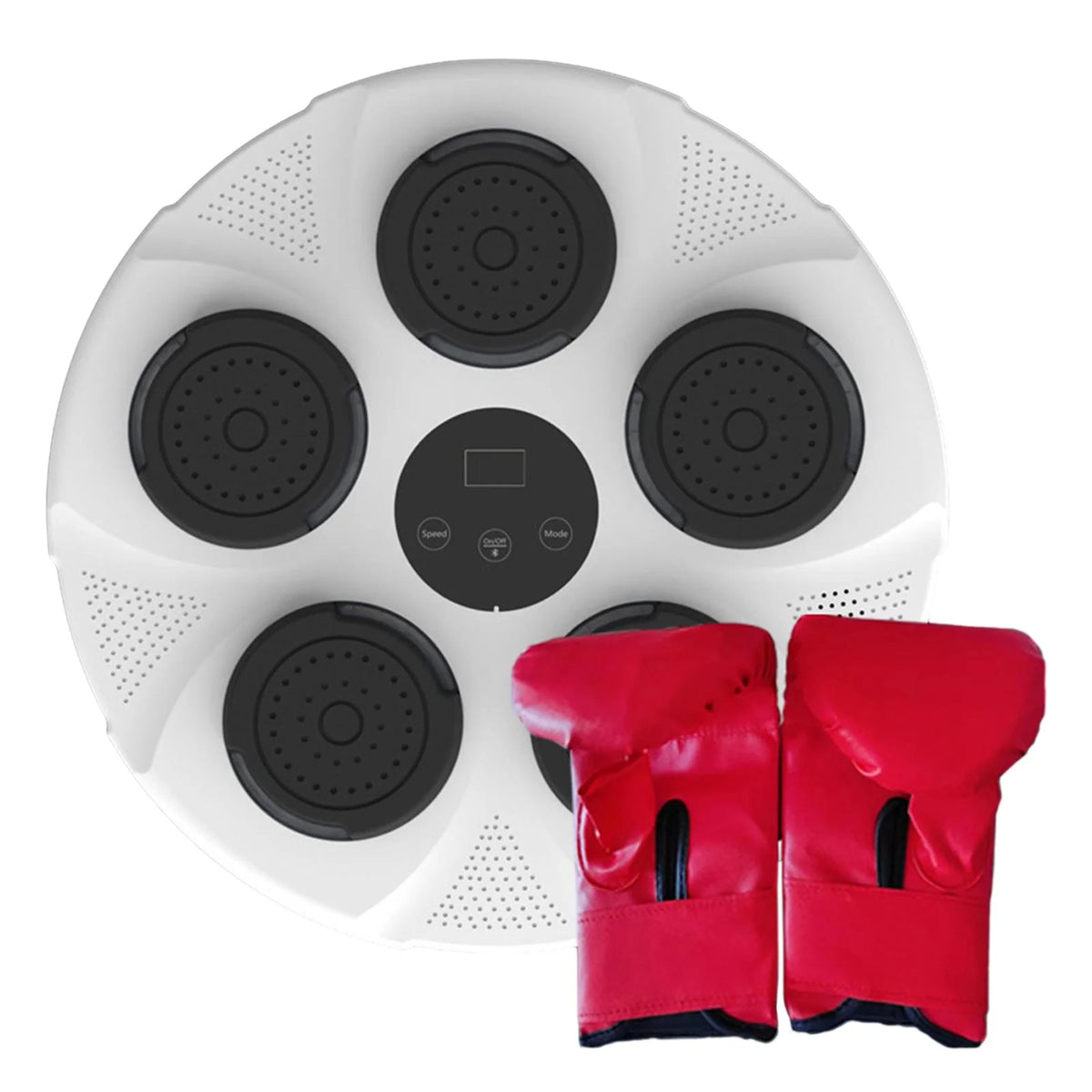 Music Boxing Machine Wall Target RGB Light Boxing Trainer White Q507