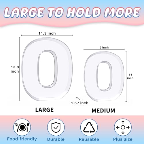 11" Acrylic Reusable Charcuterie Board P65377