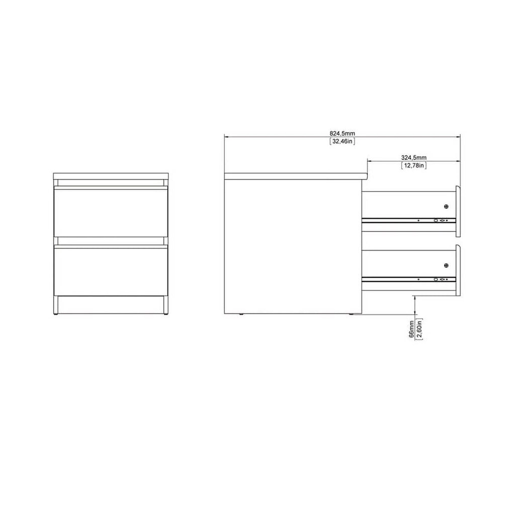 Black 4pc Queen Bed Dresser & 2 Nightstands P361