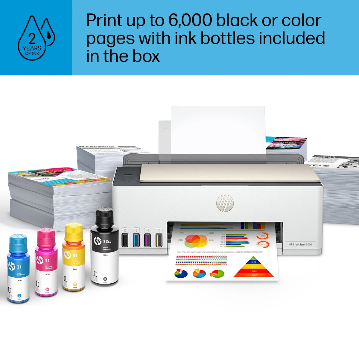 Wireless All-in-One Color Inkjet Printer O20957