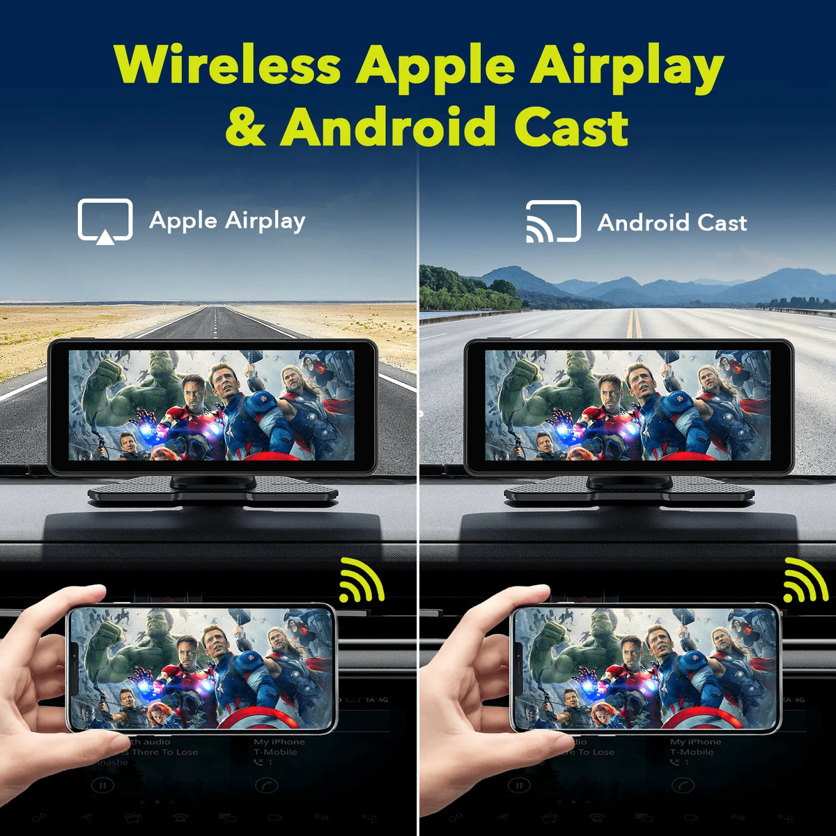 6.86 inch Touch Screen Car Stereo with Backup Camera K507