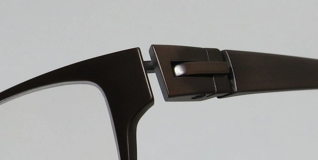 Titanium Half-Rim Eyeglass Frame E6313