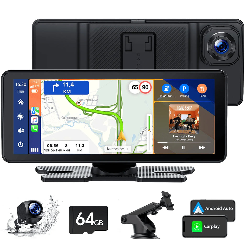 6.86 inch Touch Screen Car Stereo with Backup Camera K507