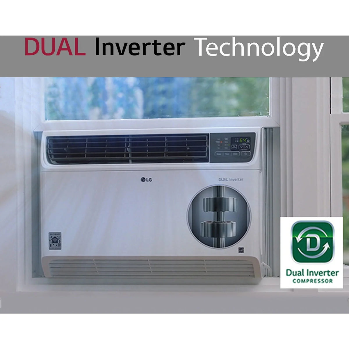 9,500 BTU 115V Dual Inverter Window Air Conditioner V458020