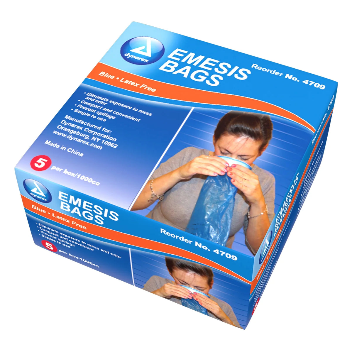 Blue Emesis Bag Y5269