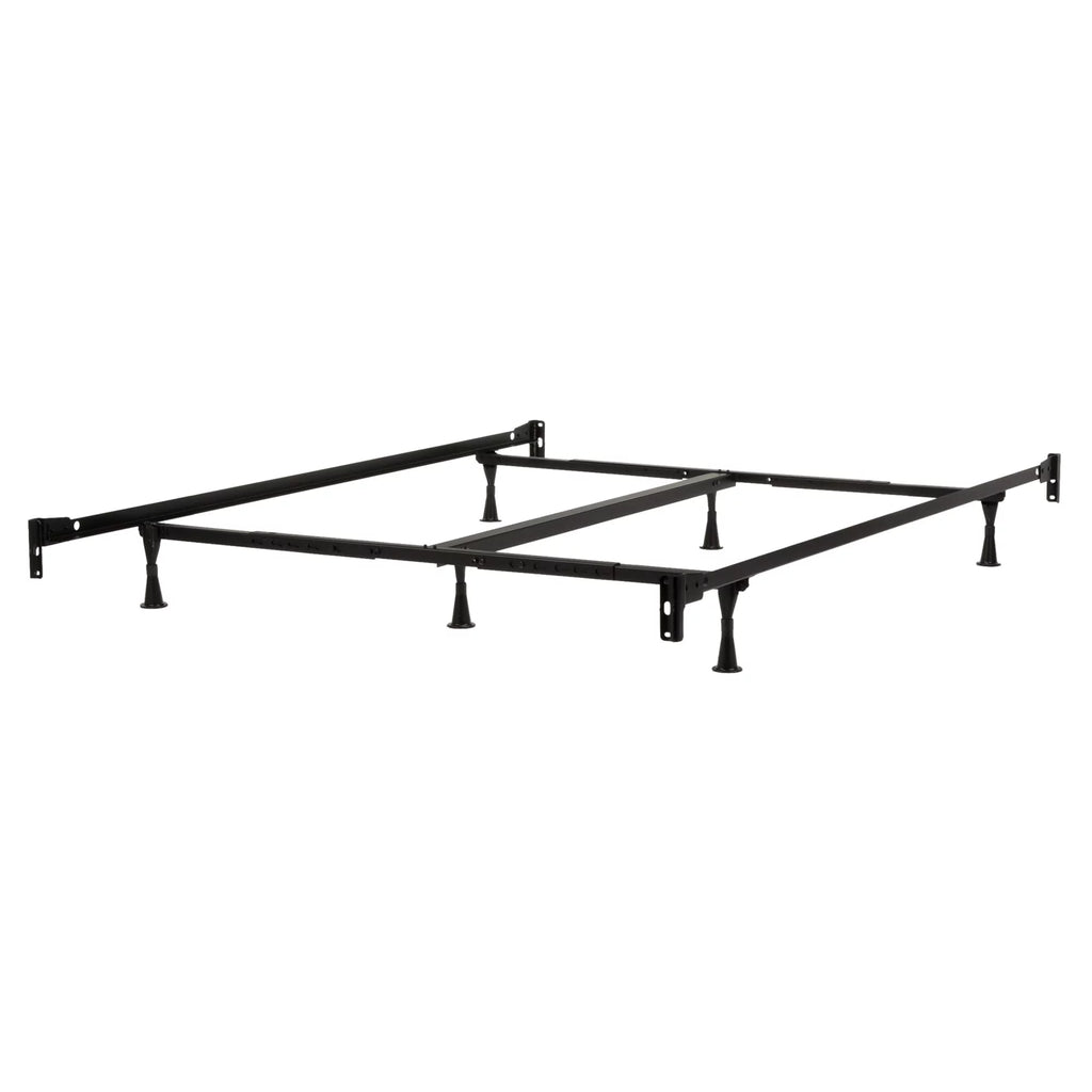 Queen PillowTop Two-Sided Mattress with Bed Frame P987