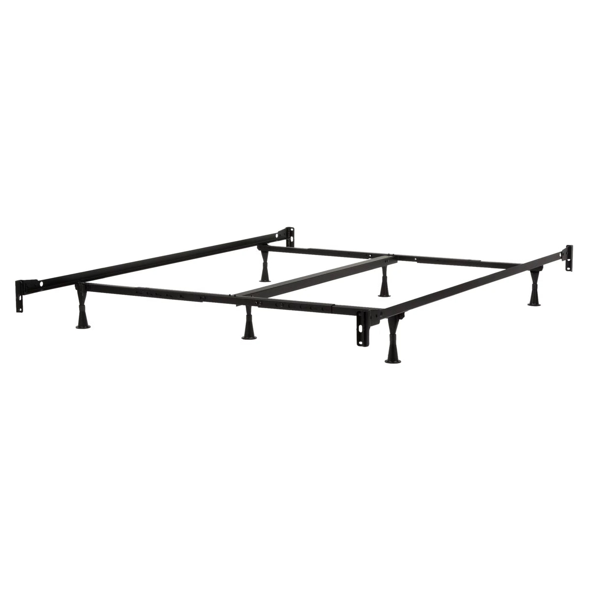 Queen PillowTop Two-Sided Mattress with Bed Frame P987