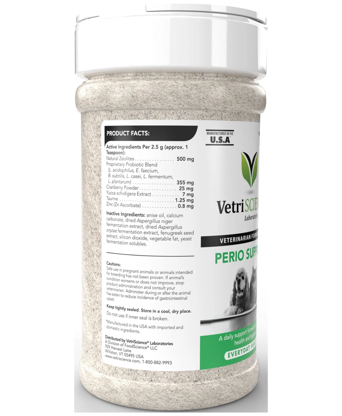 Dental Care Powder for Cats and Dogs 4.2 oz P341629