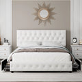 Queen Size Velvet Storage Bed with 4 Drawers E892127