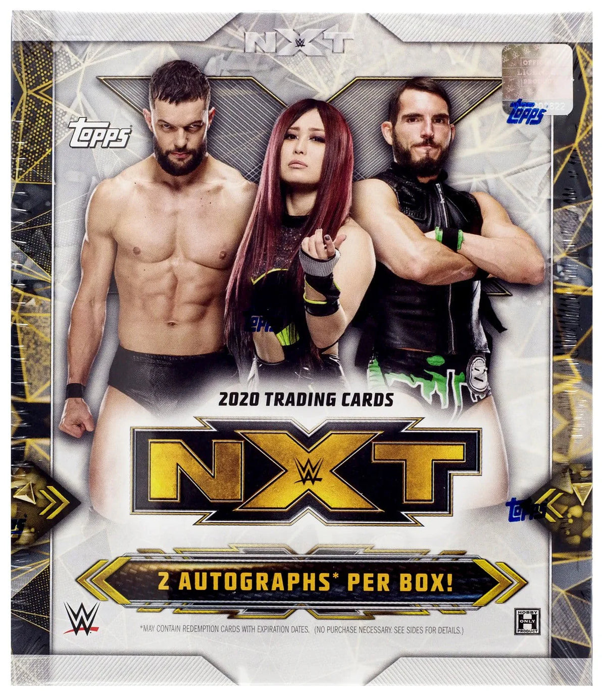 Wrestling Trading Card Box 25 Cards X832