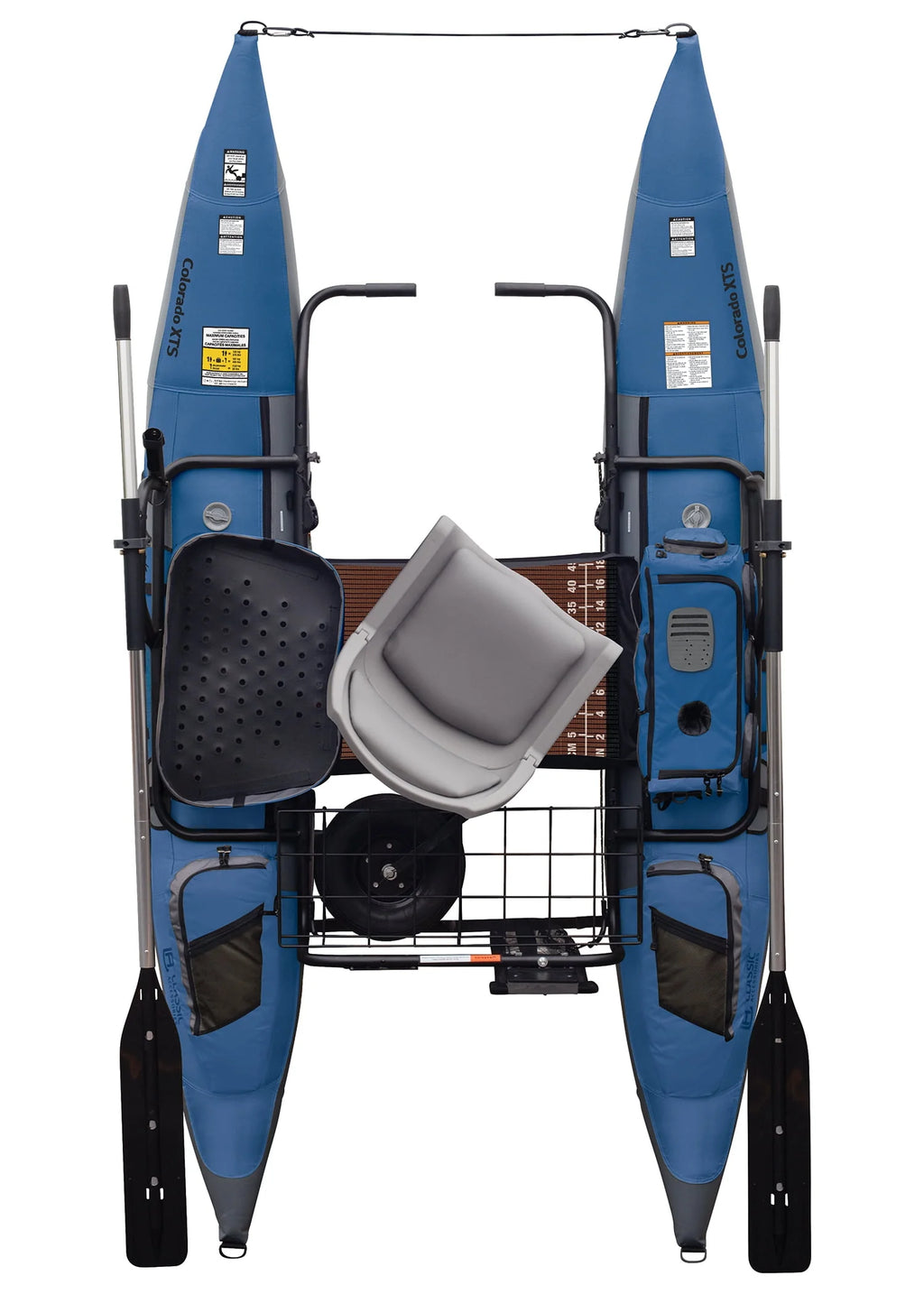 Pontoon Boat with Swivel Seat X634057