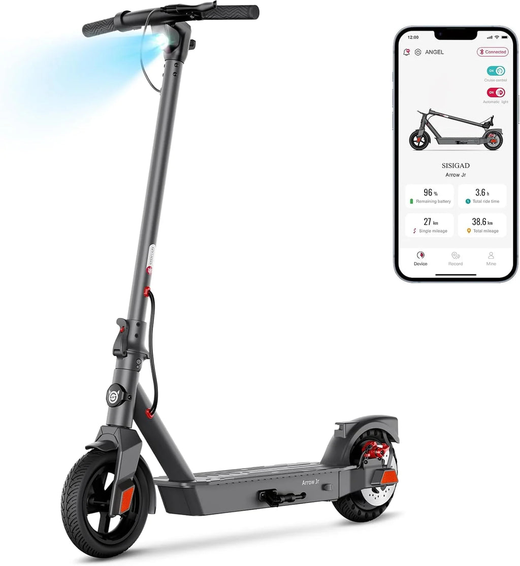 Electric Kick Scooter 300W Motor 8.5 Tires 15 Miles Range 19 Mph Folding J131