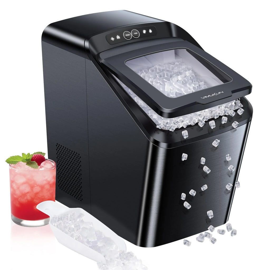 30Lbs Per Day Self-Cleaning Stainless Steel Countertop Ice Maker G739545
