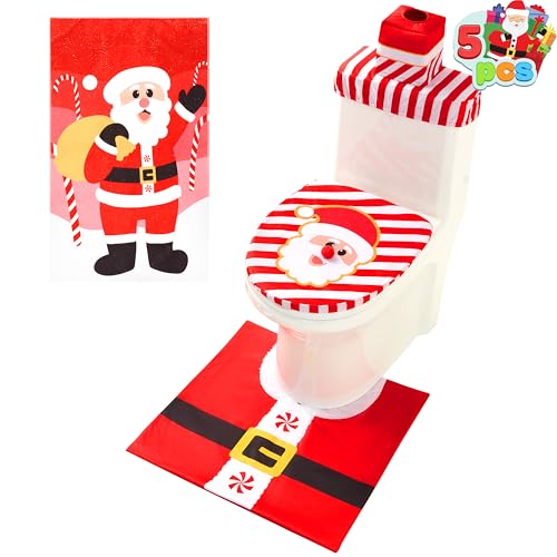 5 Pieces Christmas Bathroom Decoration Set B18114