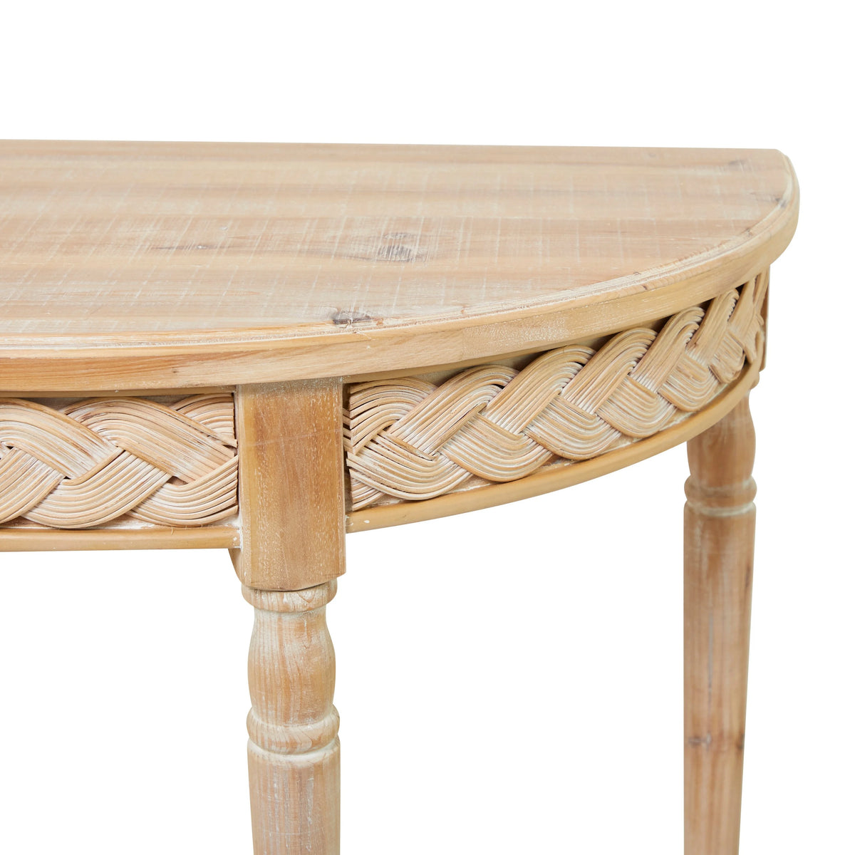Brown Wood Console Table A571