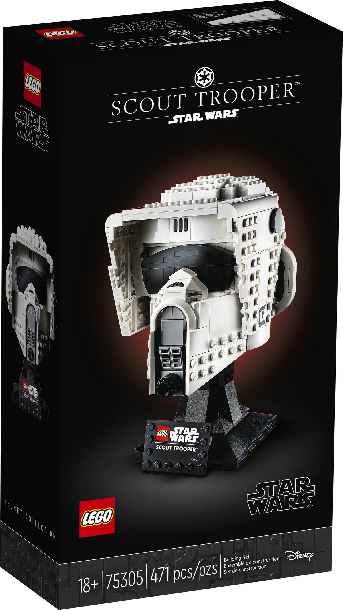 Scout Trooper Helmet 471 Pieces Building Toy E458492