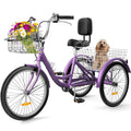Blue 26 Adult Tricycle 3 Wheel Bike T249