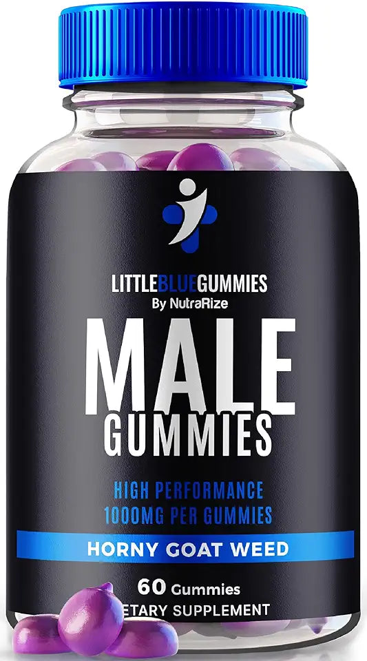 Blue Gummies for Men 60 Gummies N4597
