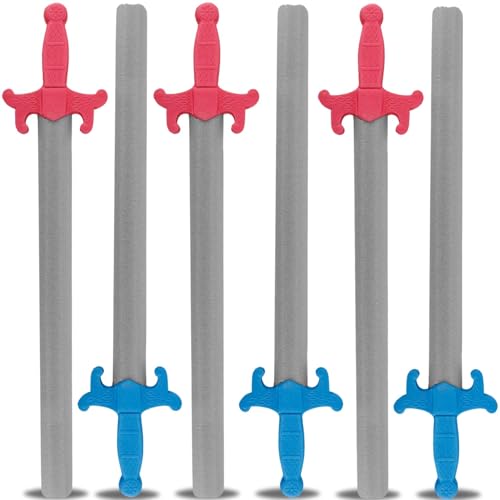 6 PCS Giant Foam Toy Swords Set 30 Inches G4583