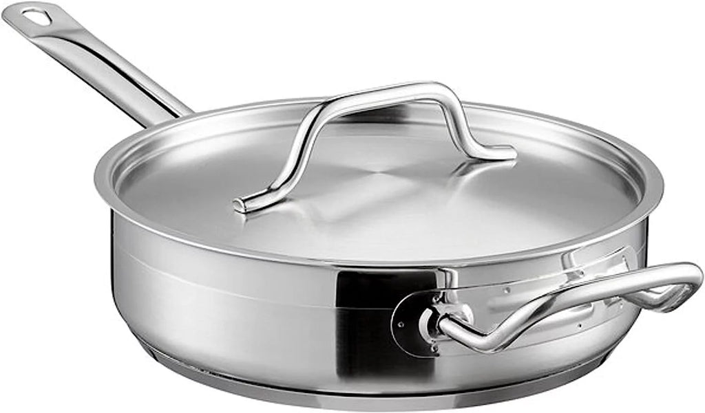 3 Qt. Stainless Steel Sauté Pan with Lid X605789