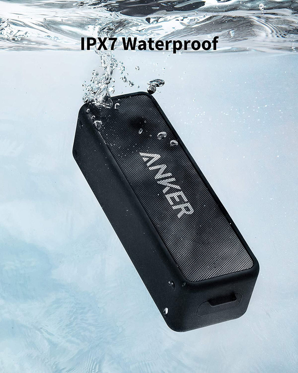 Portable Bluetooth Speaker Waterproof 12W Black L521