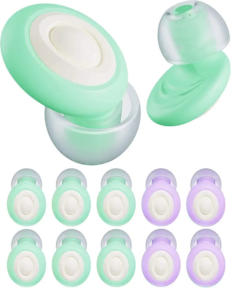 5 Pairs Soft Silicone Ear Plugs U957
