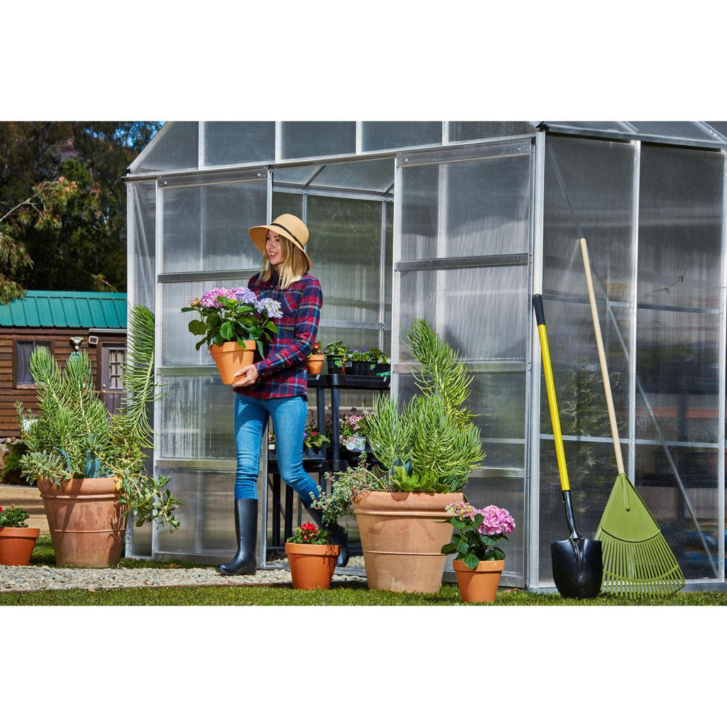 10 ft. x 12 ft. Greenhouse with 4 Vents I888488