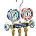 Yellow Jacket 41211 Series 41 Manifold with 2-1/2x22 Gauges L4251