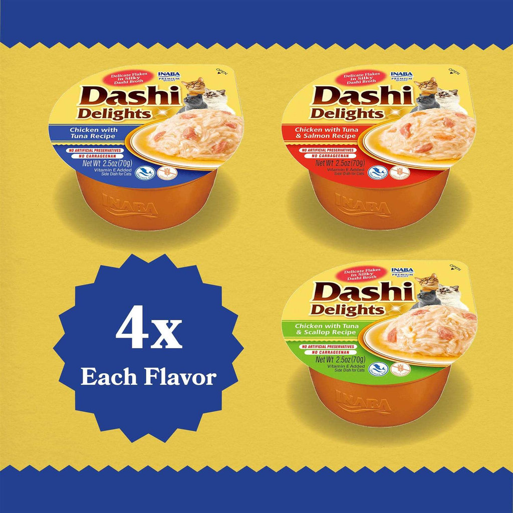 Variety Pack Bits in Broth Cat Food Topping D90660